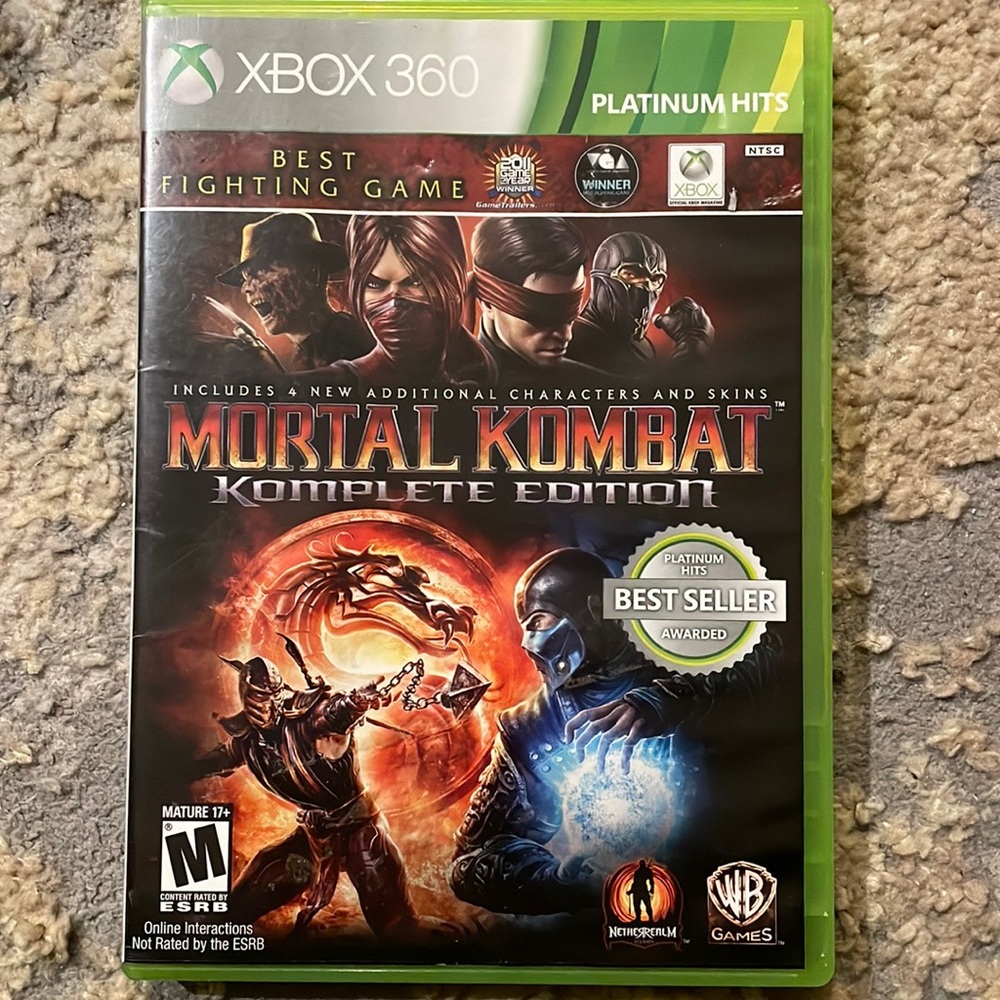 Xbox 360 Mortal Combat